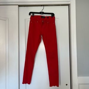 Red Lucky Brand jeans